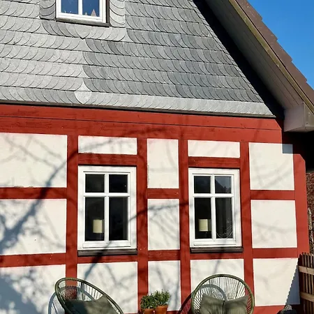 Fachwerkhaus Am Kirchplatz Casa de Férias Untersiemau