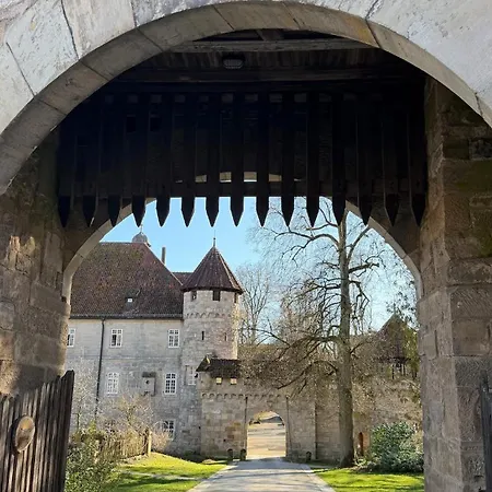 Casa de Férias Fachwerkhaus Am Kirchplatz Untersiemau